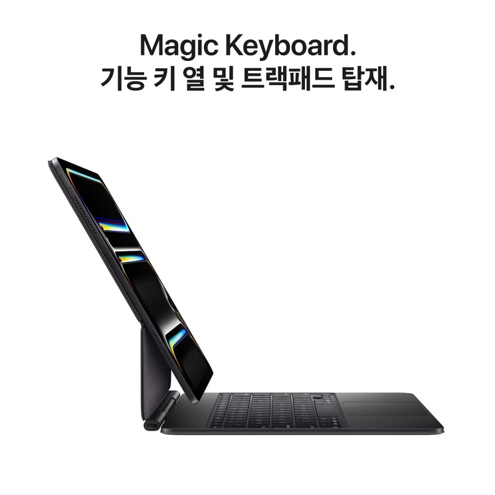 애플 아이패드 프로 13 M5 셀룰러 5G+WiFi, 256GB, 실버 상세 이미지 6