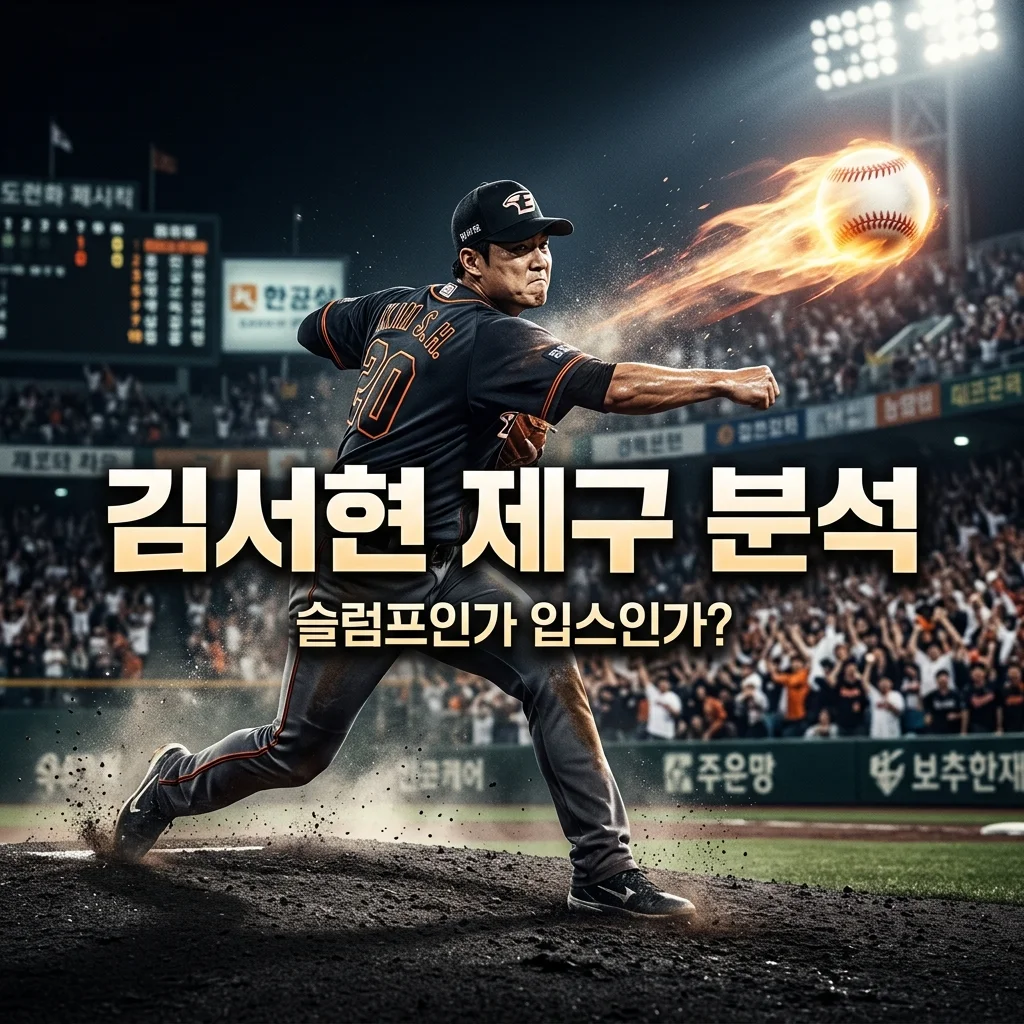 김서현 제구 흔들림 원인 분석: 단순 슬럼프인가 입스인가? 해결책 3가지