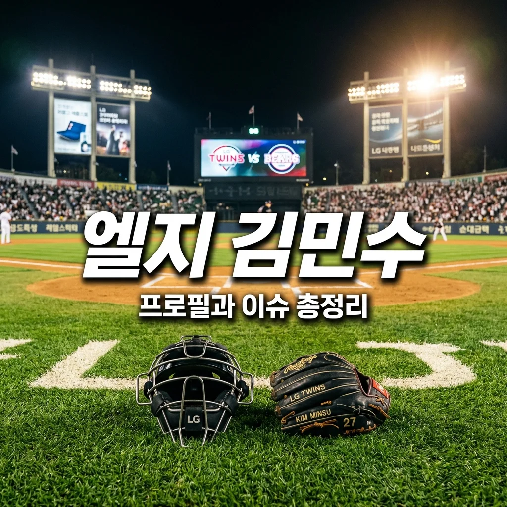 엘지 김민수 프로필과 최근 논란 및 활약상 완벽 정리 (2026)