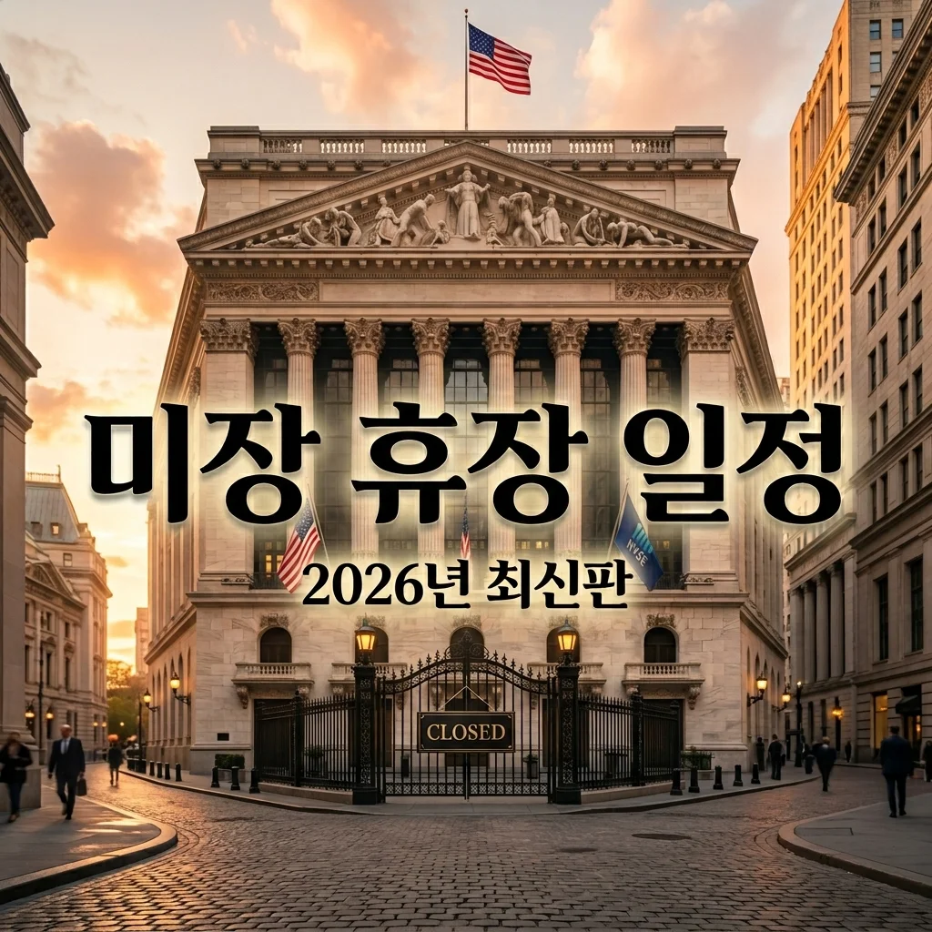2026년 미장 휴장 일정 및 오늘 미국 주식 개장 여부 총정리