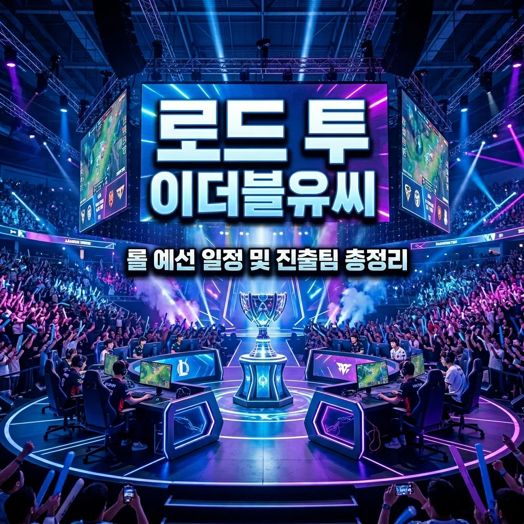 2026 Road to EWC 롤 일정 및 진출팀 총정리: LCK T1 대진표 확인