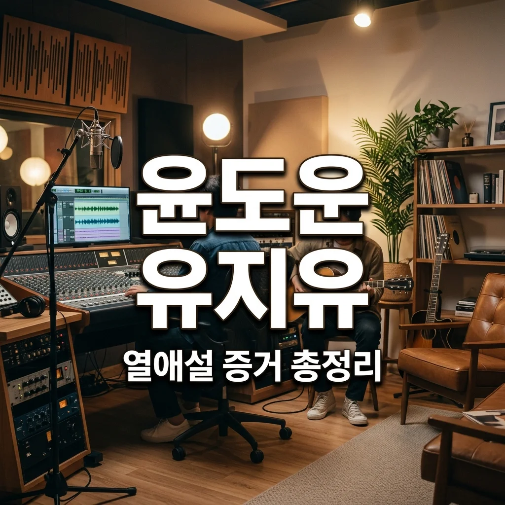 윤도운 유지유 열애설 증거 및 유혜주 동생 반응 최신 총정리