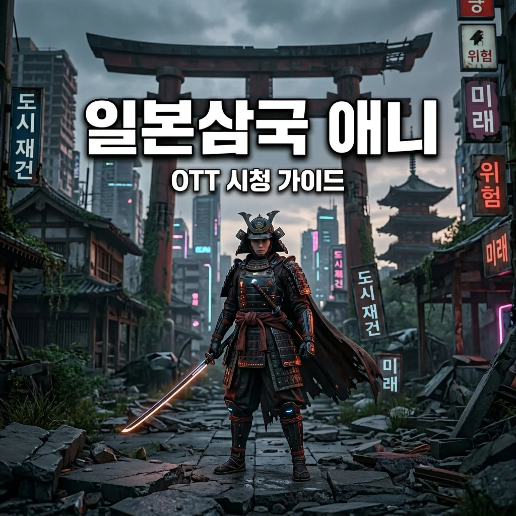 일본삼국 애니 OTT 보는 법 및 시청 플랫폼 원작 줄거리 총정리