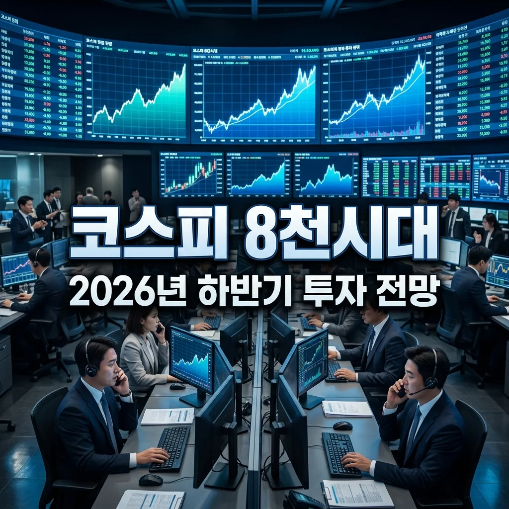 코스피 8,100 돌파! 2026년 하반기 주식 투자 전망 및 실전 전략 총정리