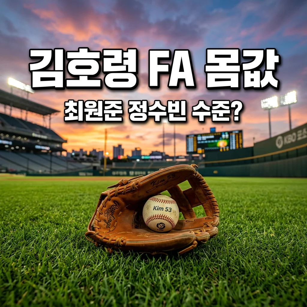 김호령 FA 몸값 전망: 최원준 정수빈 수준의 60억 잭팟 가능할까?