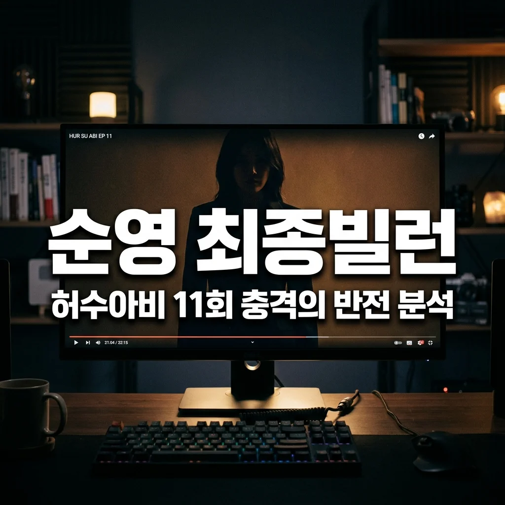 허수아비 11회 순영 최종 빌런 확정? 소름 돋는 반전과 결말 분석