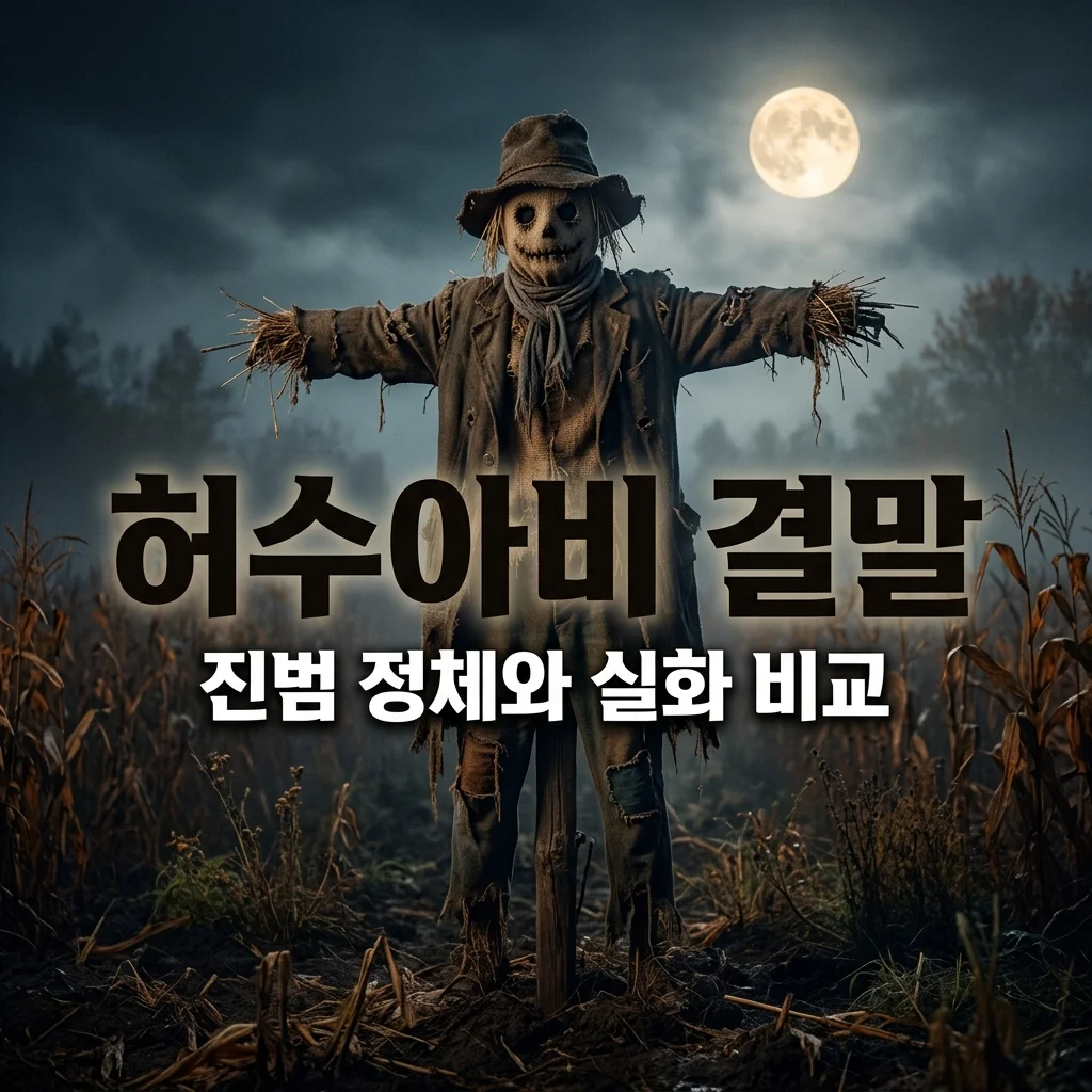 허수아비 결말 및 진범 정체 총정리! 이춘재 사건 실화 비교 분석