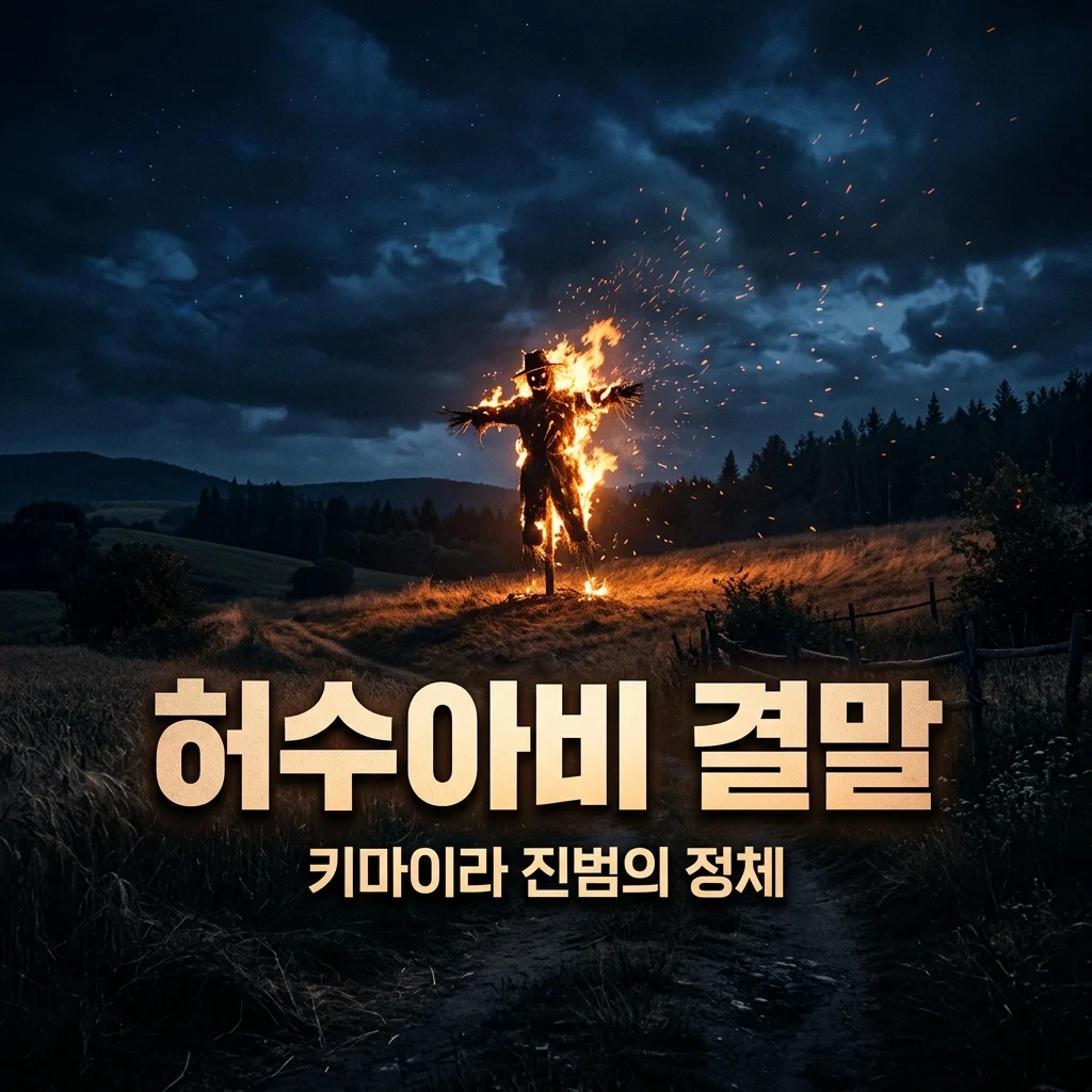 허수아비 결말 키마이라 진범 정체와 35년 만의 속죄 완벽 정리