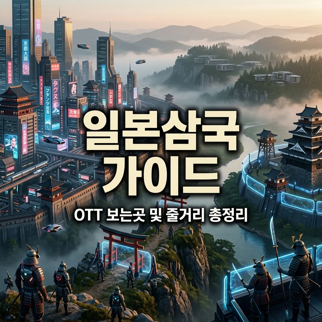 일본삼국 애니 보는 곳 OTT 정보 및 줄거리 캐릭터 완벽 정리