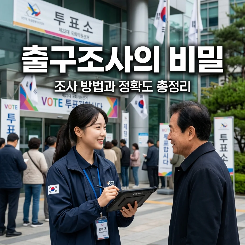 출구조사 방법 및 발표 시간 총정리! 사전투표 제외 이유와 정확도 비밀