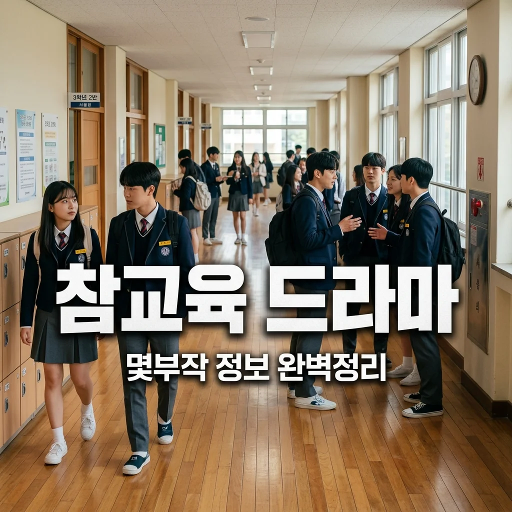 드라마 참교육 몇부작? 넷플릭스 공개일 원작 논란 출연진 정보 정리