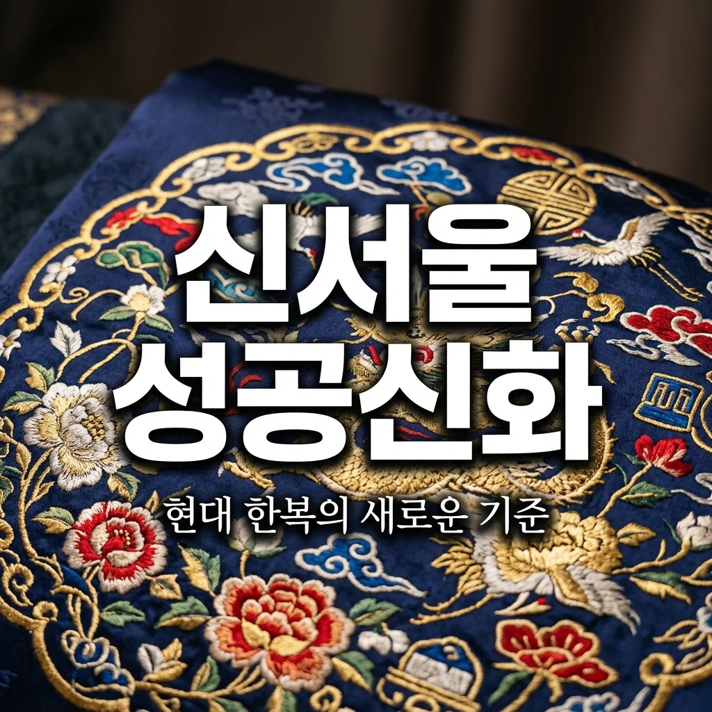 신서울 신준영 대표와 현대 한복의 미학 | 김태리 한복 브랜드 성공 비결