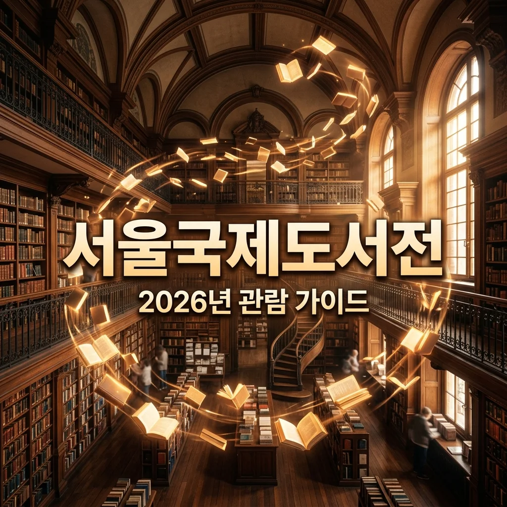 2026 서울국제도서전 총정리! 기간, 장소, 티켓 예매 및 200% 관람 꿀팁