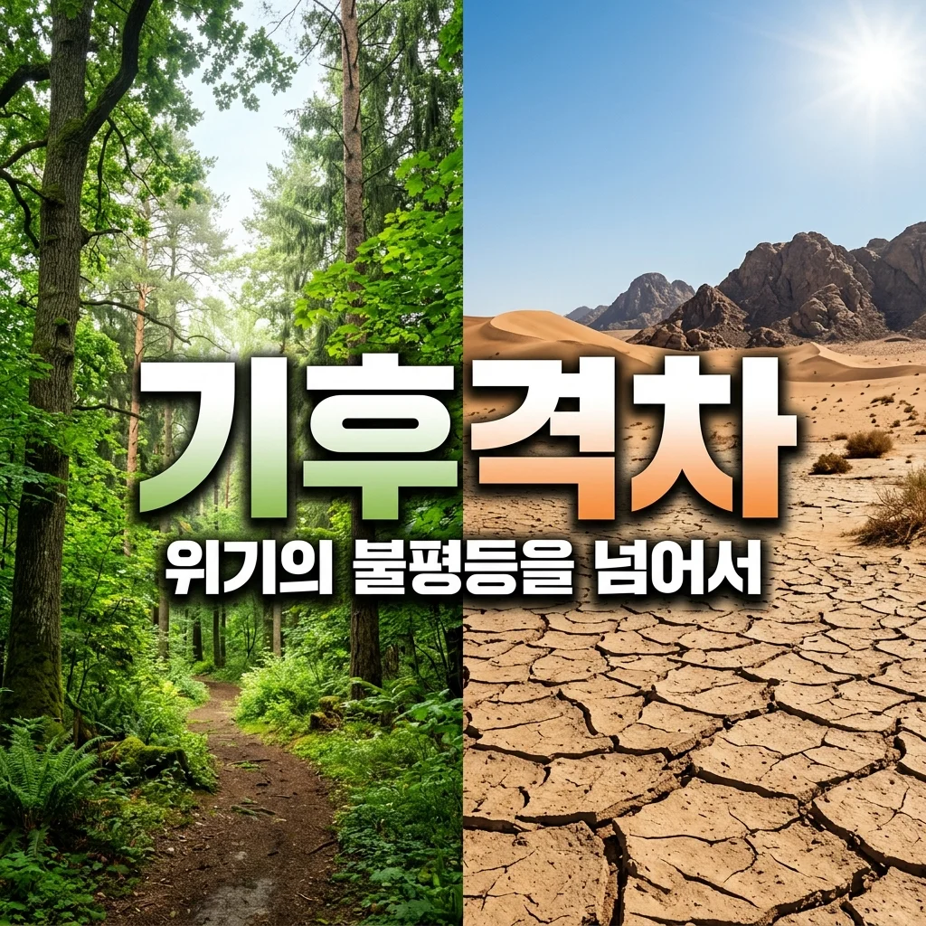 기후격차 뜻과 원인, 해결 방안 완벽 가이드 | 탄소중립과 기후동행