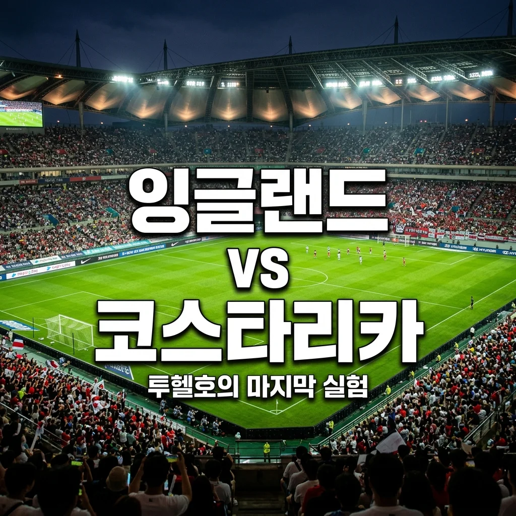 잉글랜드 코스타리카 분석 및 예상: 투헬호의 마지막 실험 결과는?