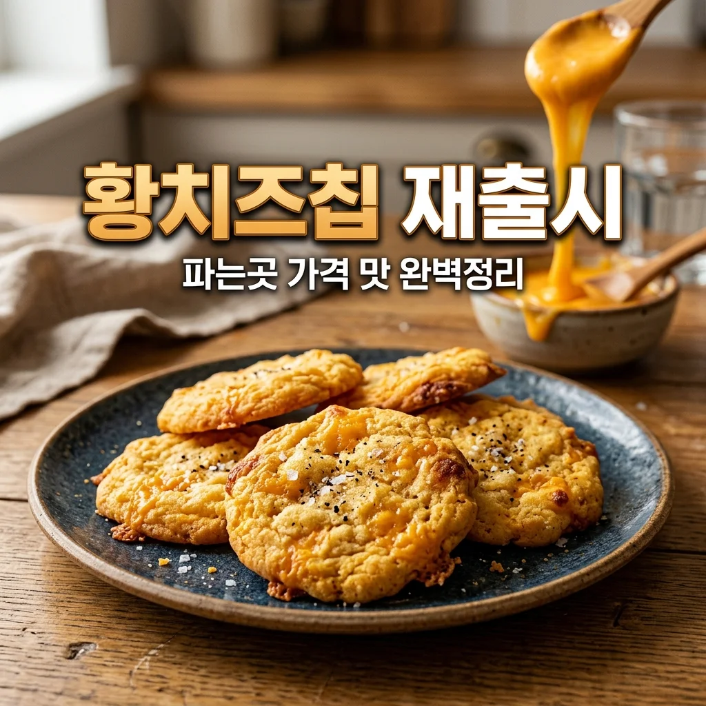 촉촉한 황치즈칩 파는곳 가격 맛 후기! 재출시된 인생 과자 구하는 법 총정리