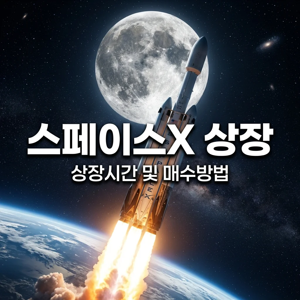 스페이스X 상장시간 및 한국 매수 시점 완벽 정리 (공모가 135달러)