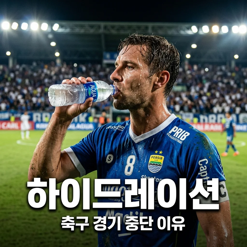 하이드레이션 뜻, 2026 월드컵 축구 중단 이유와 규칙 1분 정리
