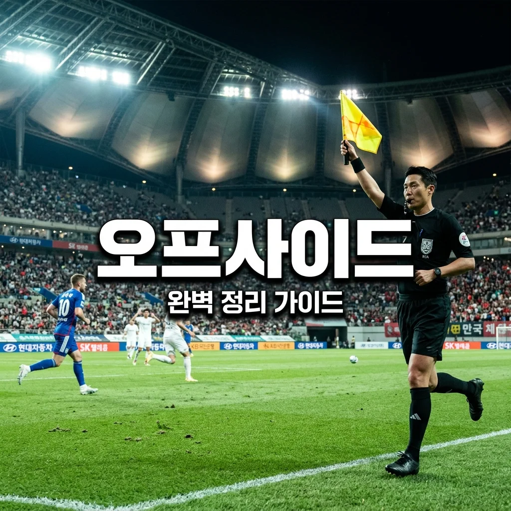 오프사이드 뜻 완벽 가이드: 헷갈리는 축구 규칙 3분 만에 마스터하기