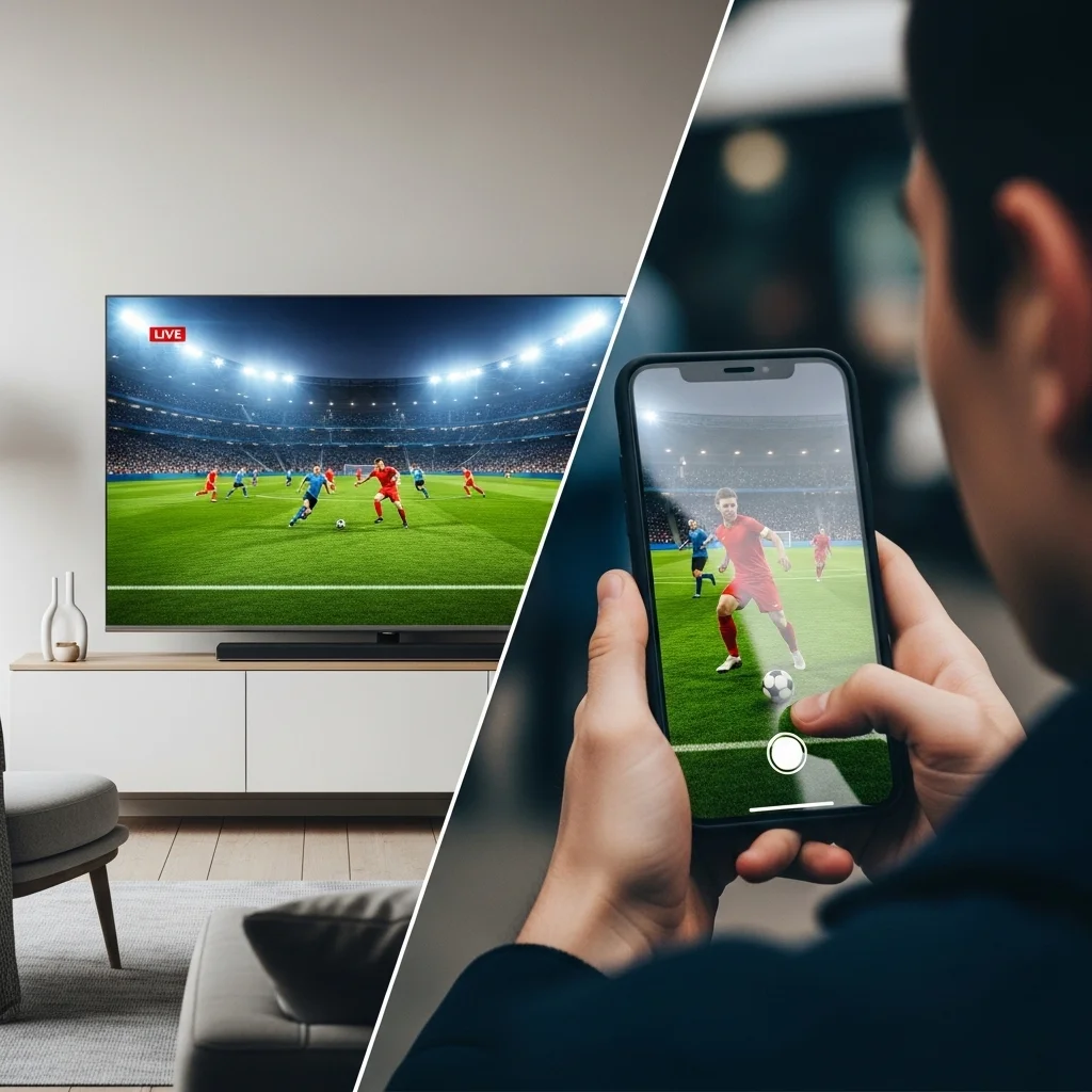OTT vs TV 중계, 당신의 선택은?