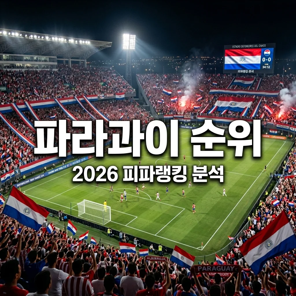 파라과이 피파랭킹 최신 순위와 남미 축구 경쟁력 완벽 분석