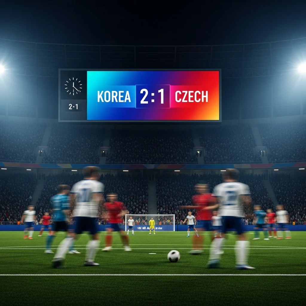 2026 북중미 월드컵 체코전 주요 타임라인 요약