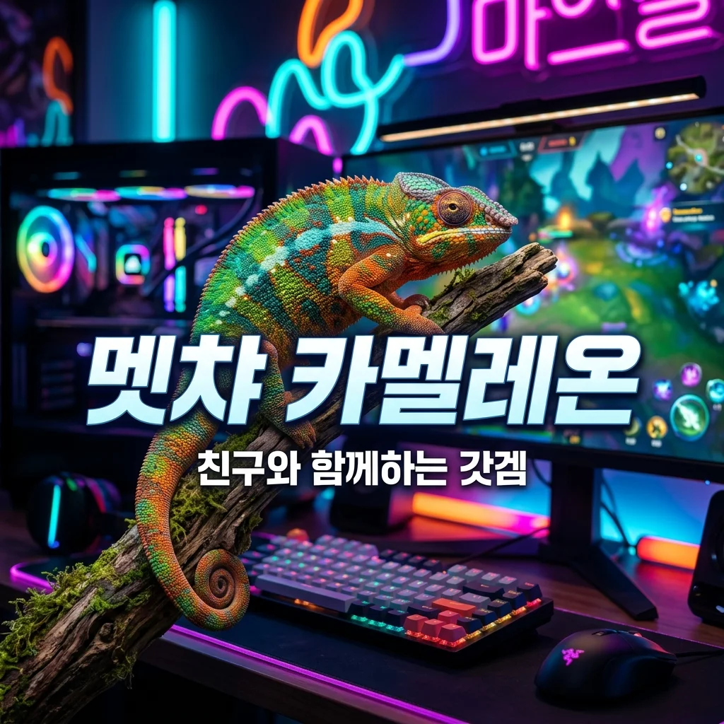 멧챠 카멜레온 공략! 스팀 멀티 게임 추천 및 하는 법 완벽 정리