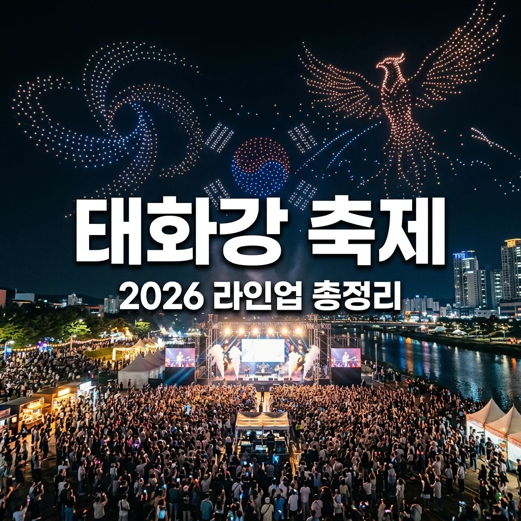 태화강 뮤직페스티벌 2026 라인업 및 티켓 예매 정보 총정리