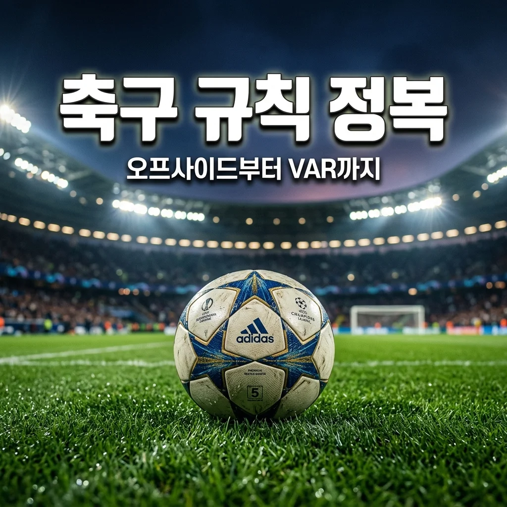 축구 규칙 총정리! 오프사이드부터 페널티킥까지 완벽 가이드