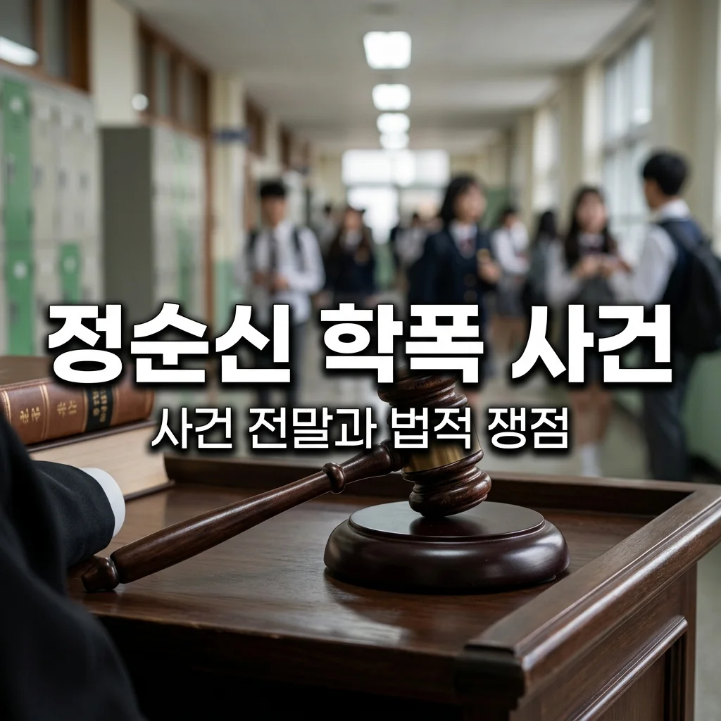 정순신 검사 아들 학폭 논란 총정리: 사건의 전말과 법적 쟁점 3가지