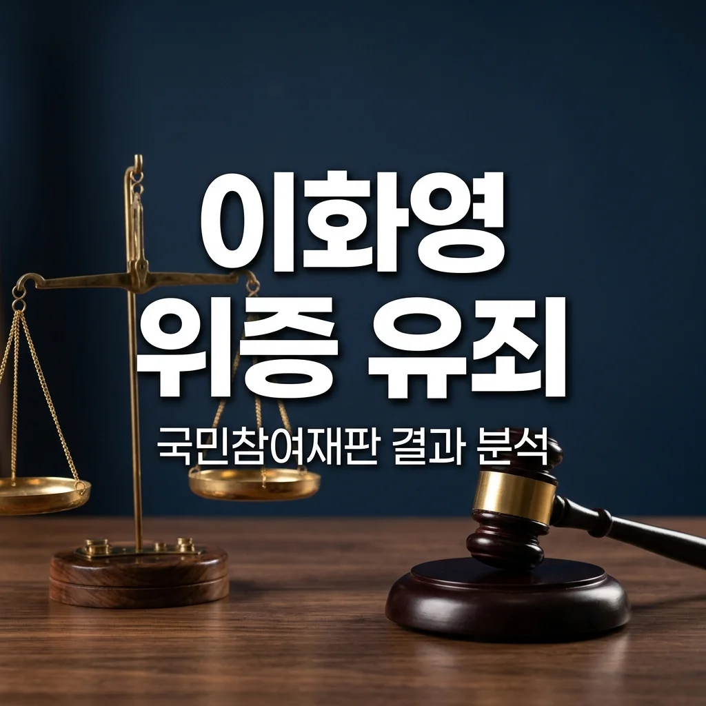 이화영 위증 혐의 1심 실형 선고! 국민참여재판 결과 및 연어 술파티 쟁점 정리