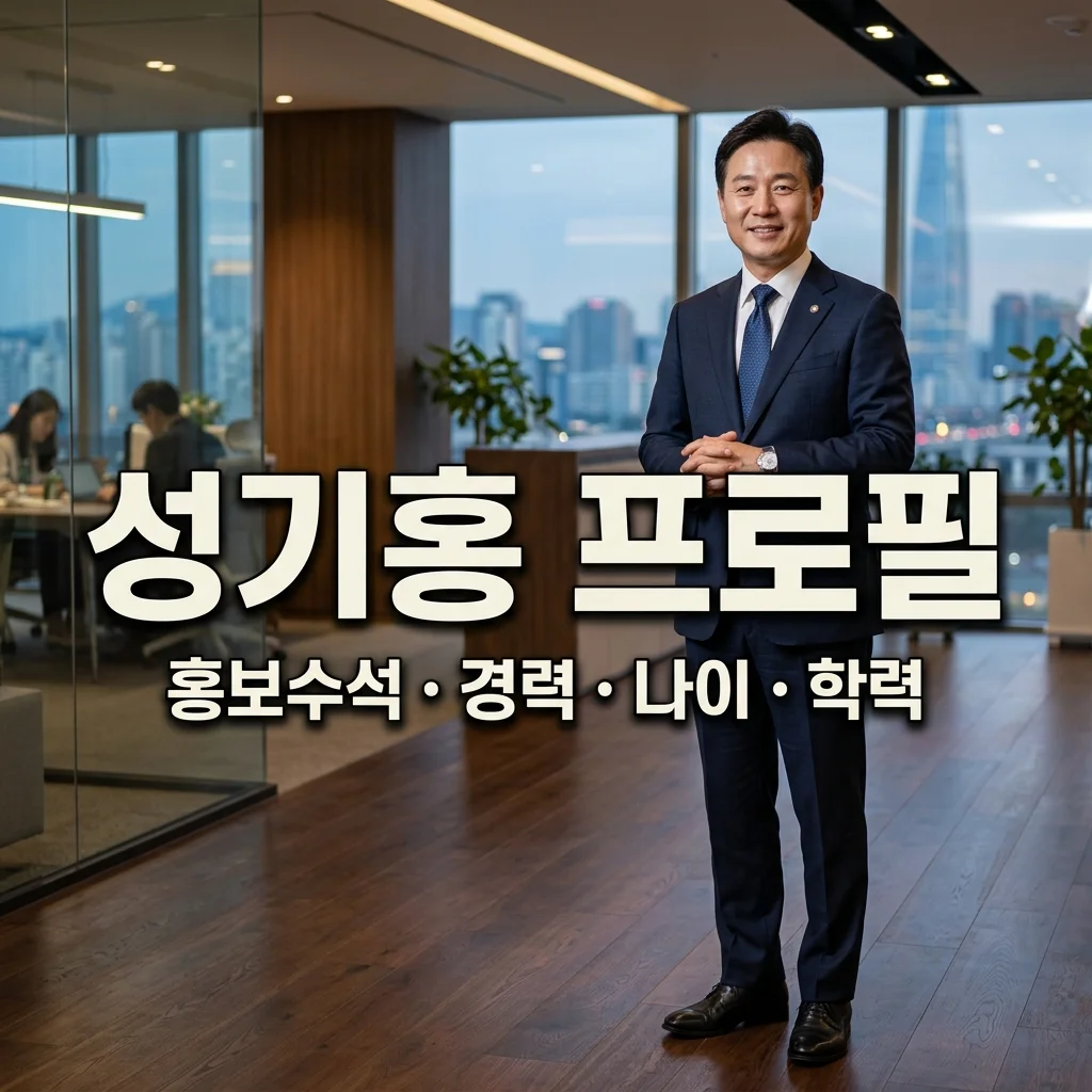 성기홍 프로필 총정리 | 홍보소통수석 나이 학력 경력 연합뉴스 사장 출신