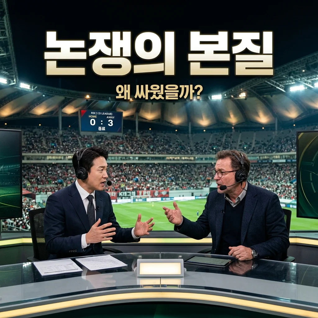월드컵 패배 전현무 안정환 논쟁, 단순 해프닝 아닌 이유 심층 분석