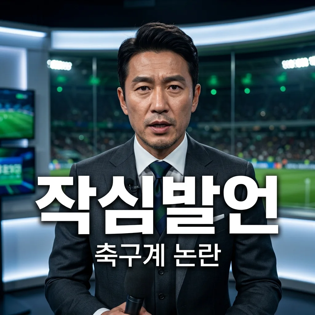 박문성 작심발언 후폭풍: 홍명보 감독 비판, 한국 축구의 미래는?