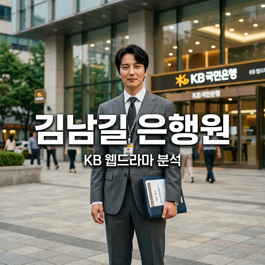 김남길 은행원 변신 화제! 진짜 은행원된 사연, KB 웹드라마 완벽 분석