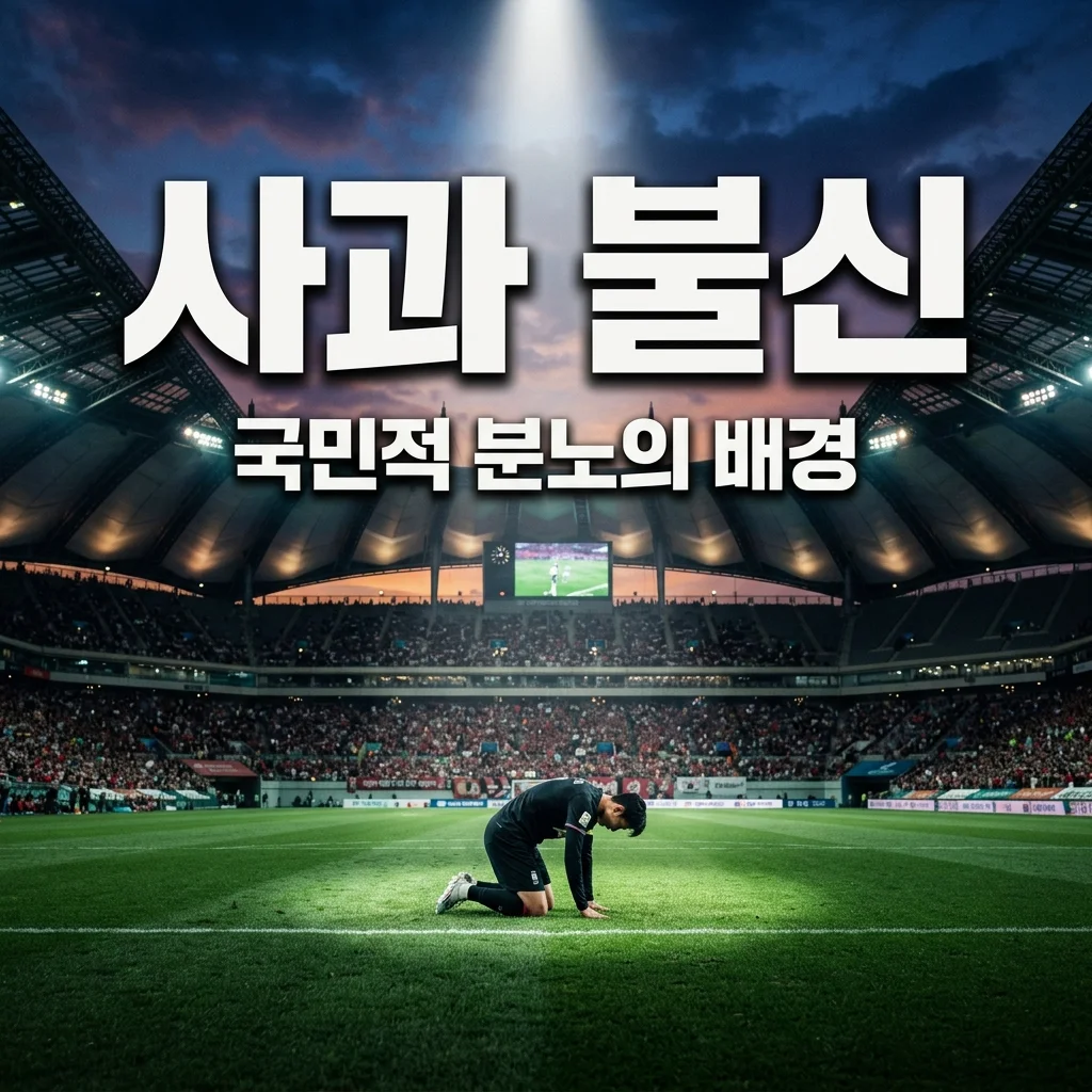 박항서 월드컵 사과, 왜 불신을 샀을까? '뼈를 깎는 반성' 속 숨겨진 진실