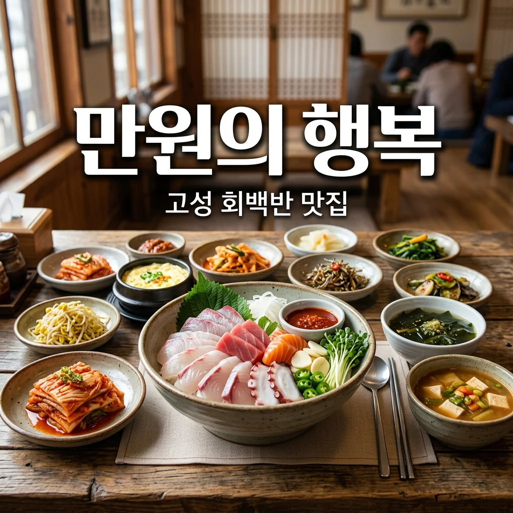 극한직업 만원 회백반: 고성 가성비 맛집 방문 전 필수 확인 팁!