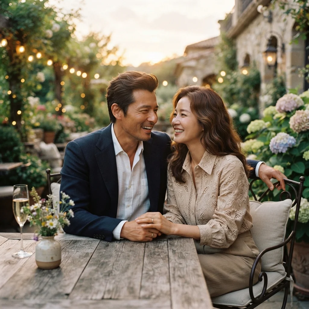 함께 빛나는 아름다움: 부부의 긍정적 시너지가 동안에 미치는 영향