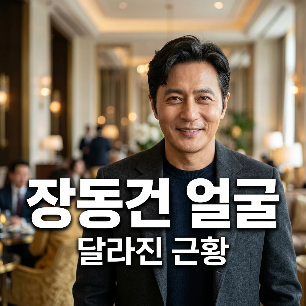 54세 장동건, 몰라보게 달라진 얼굴 공개! '볼 빵빵' 근황 화제 된 이유