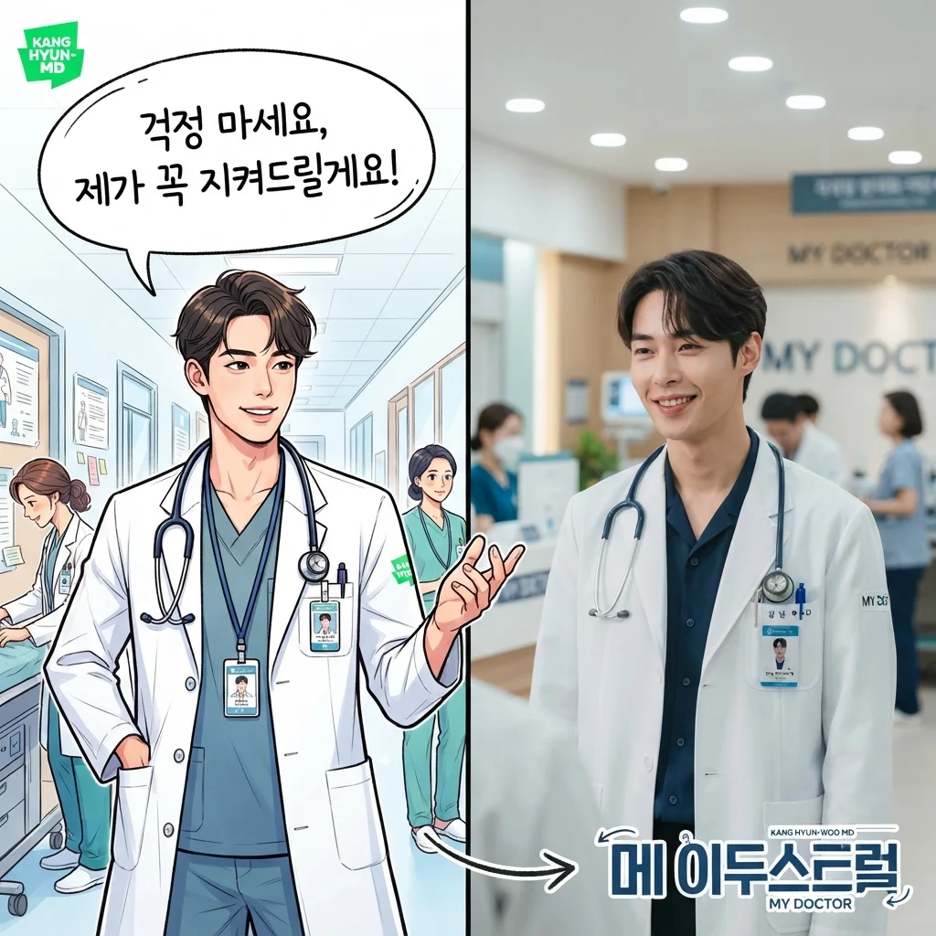원작 웹툰 '존버닥터'와 매력적인 등장인물
