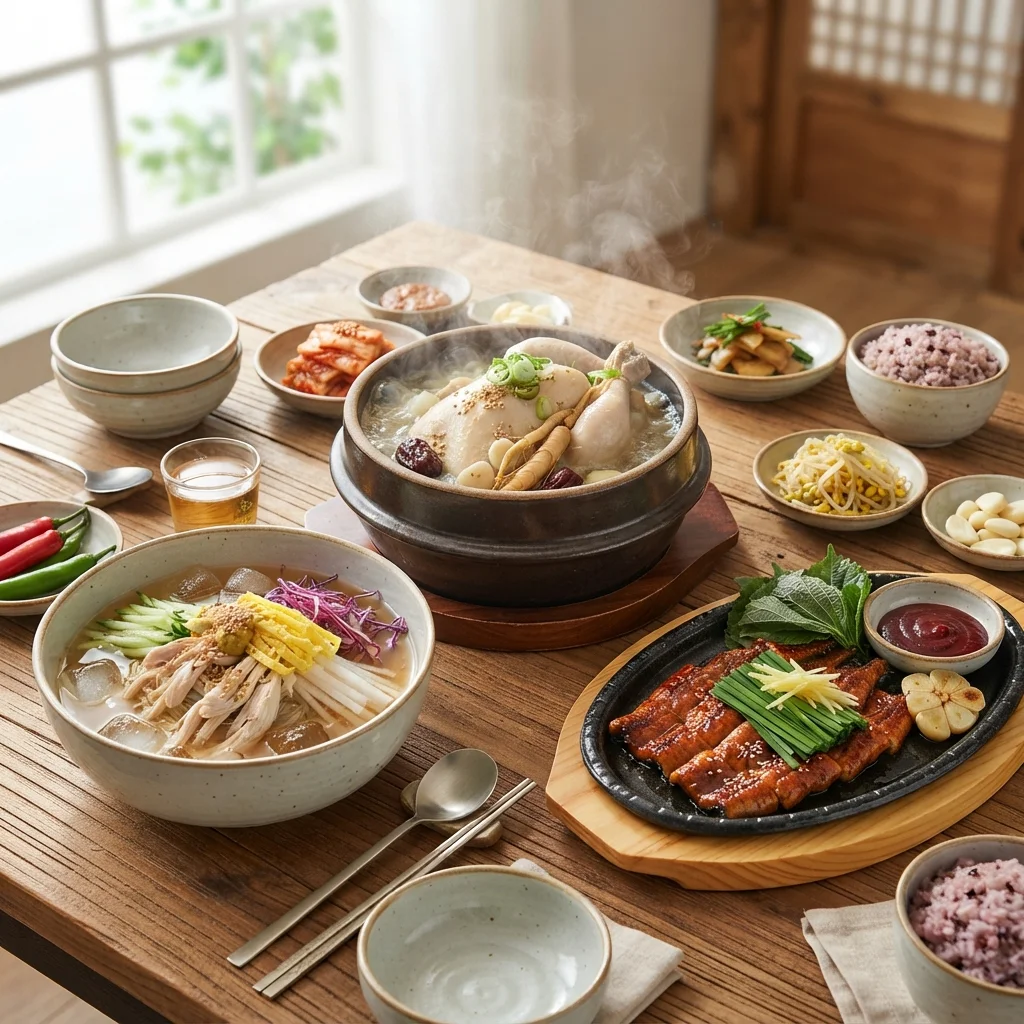 무더위 날려버릴 복날 보양식, 삼계탕 외 다양한 선택지!
