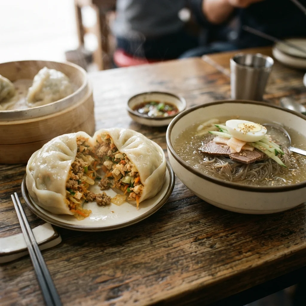 놓치지 마세요! 수제 왕만두와 냉면 맛있게 먹는 법