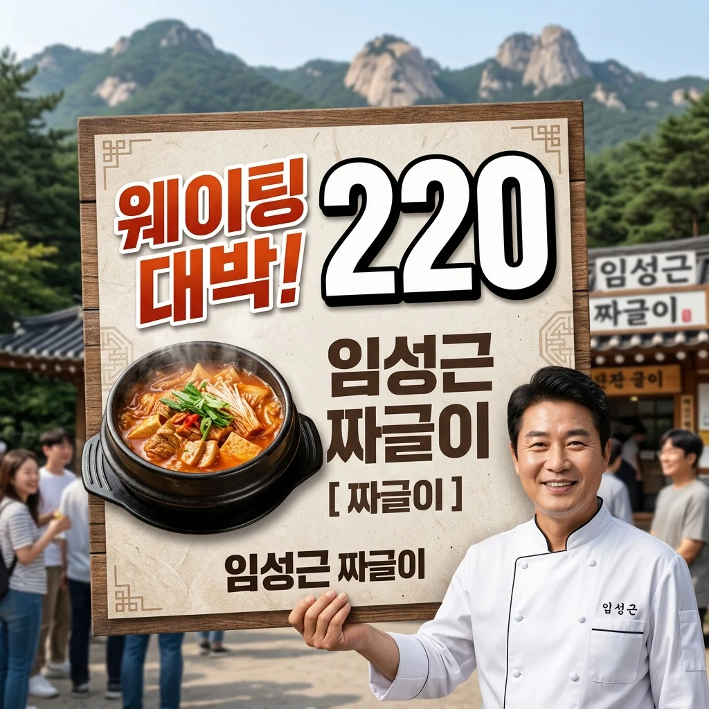 임성근 짜글이, 파주 심학산 웨이팅 완벽 공략법 (메뉴, 가격, 주차까지)