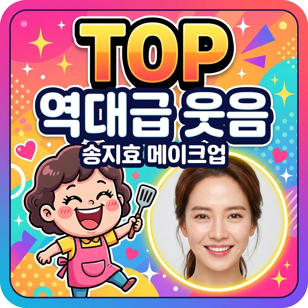 송지효 조혜련 메이크업: 런닝맨 '아따맘마' 변신이 역대급 웃음 준 이유