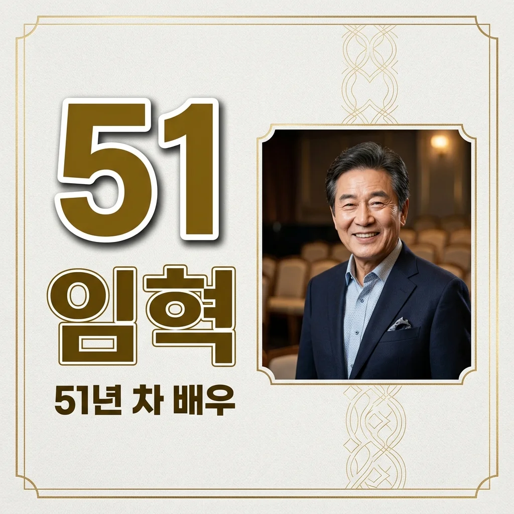 임혁 프로필: 51년 차 배우의 나이, 와이프 김연희, 가족사, 트로트 근황까지