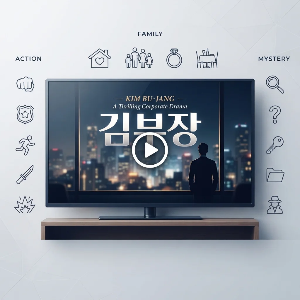 드라마 '김부장' 한눈에 보기: 핵심 정보 요약