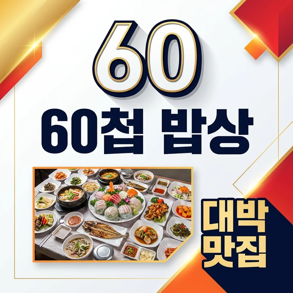영희할머니60첩밥상: 인천 연안부두 방문 전 필독! 리얼 후기 & 꿀팁 (2026년 최신)