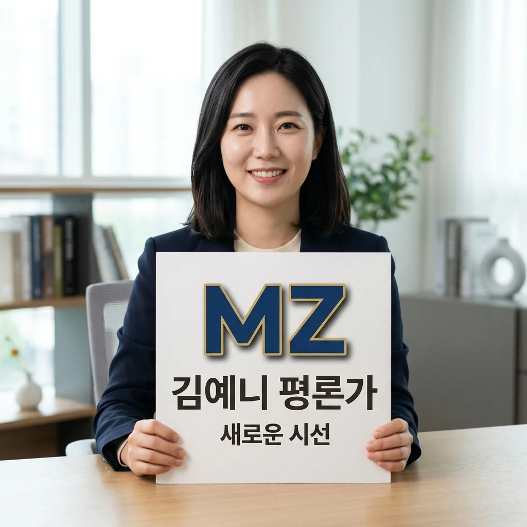 김예니 평론가 누구? MZ세대 시각 대변, 국회 비서관 출신 그녀의 모든 것