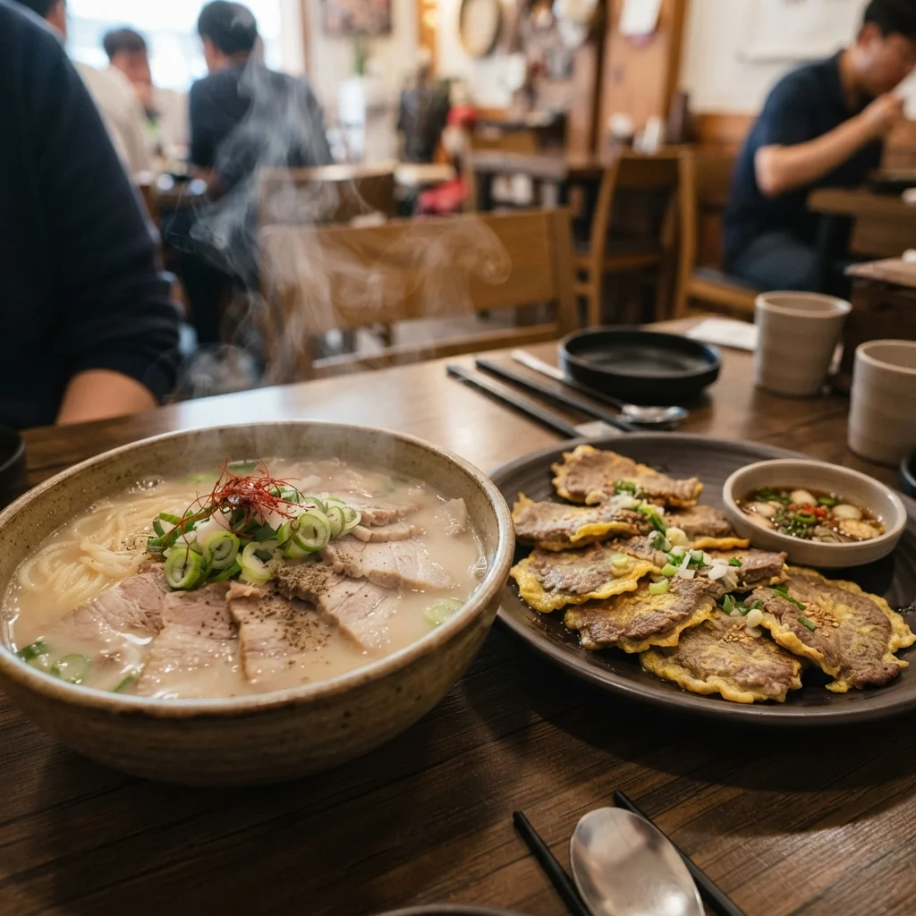최홍만 추천! '먹돌고기국수'와 제주 향토의 맛 '김희선제주몸국'