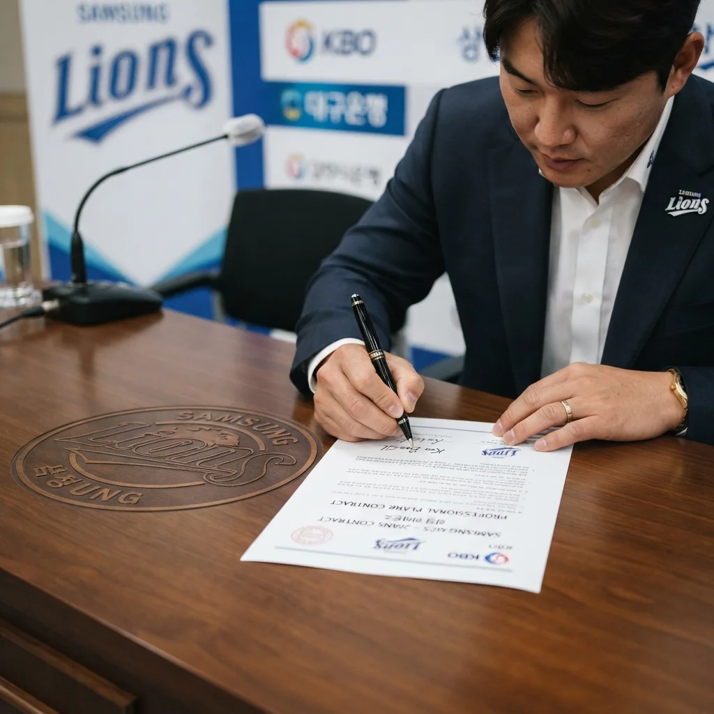 삼성 라이온즈의 새로운 희망, 오스틴 보스 영입 소식!